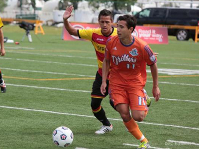 FC Edmonton picks up win despite being down a man