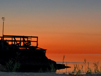 SNAPSHOT - Spectacular fall sunset on Lake St. Clair