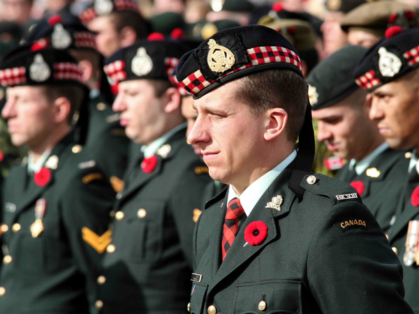 SNAPSHOT - Hundreds of Windsorites attend Remembrance Day ceremonies