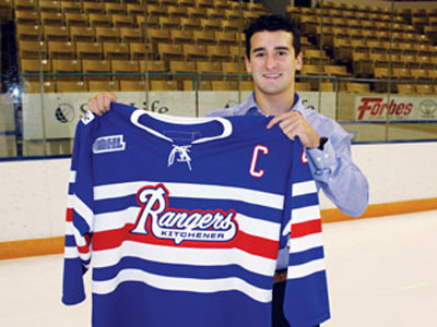 Fanelli named captain of Kitchener Rangers