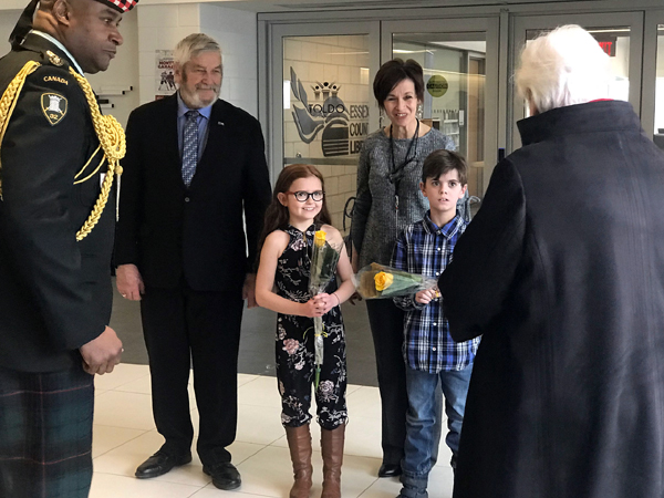  Lieutenant Governor of Ontario Dowdeswell visits Lakeshore