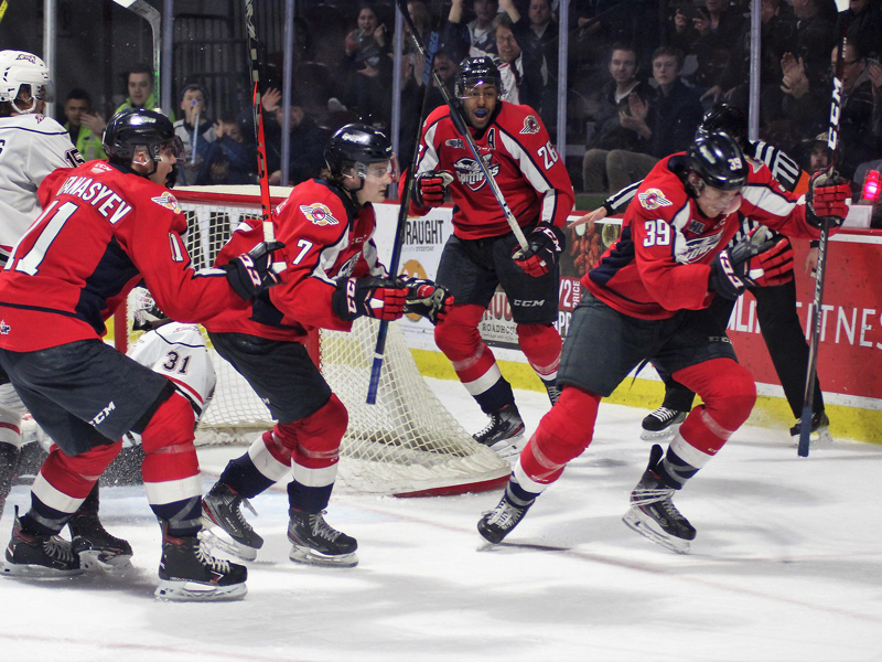 SHORT SHIFT - Attack edge Spitfires in final two seconds of OT