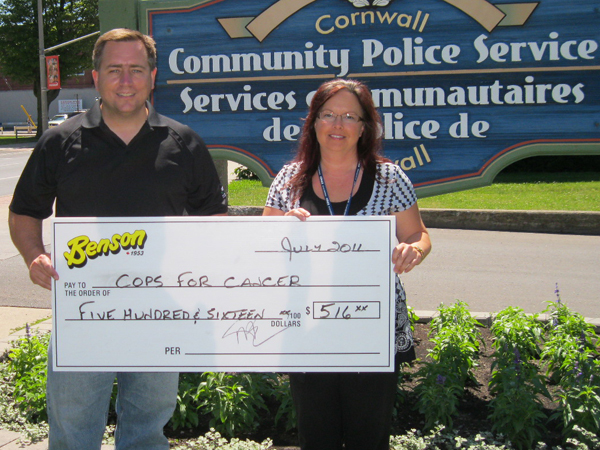 SNAPSHOT - Benson BBQ supports Cops for Cancer event