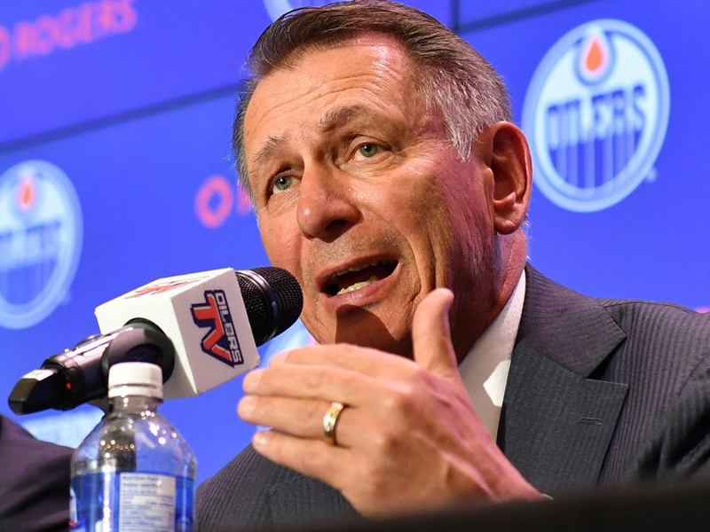 Oilers energized by hiring of Holland as general manager